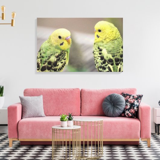 Die Mädchen Leinwanddruck (Insitu (Wohnzimmer))