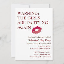 DIE MÄDCHEN PARTYIEREN WIEDER AM Galentinstag