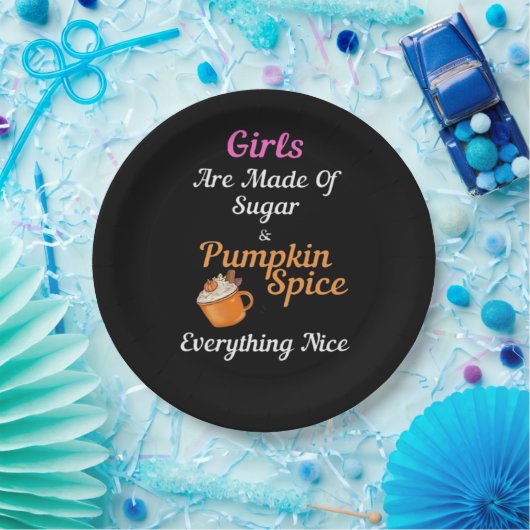 Die Mädchen sind aus Zuckerpumpen hergestellt, die Pappteller (Party)