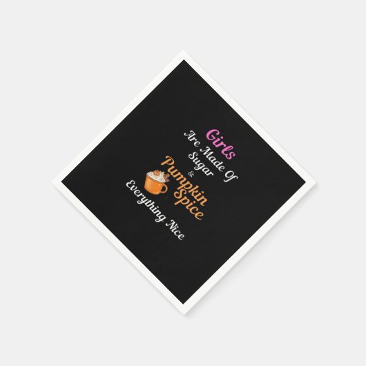 Die Mädchen sind aus Zuckerpumpen hergestellt, die Serviette (Ecke)