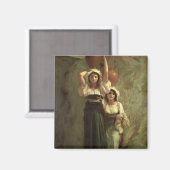 Die Mädchen von Alvito, 1855 Magnet (Vorderseite/Rückseite)