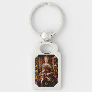 Die Madonna della Candeletta von Carlo Crivelli Schlüsselanhänger