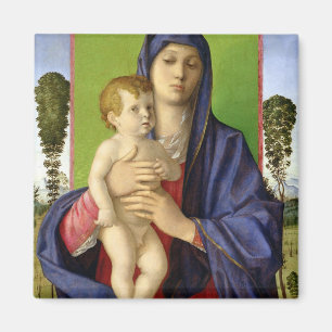 Die Madonna der Bäume (Madonna degli Alberetti) Magnet