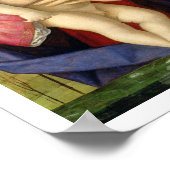 Die Madonna der Bäume (Madonna degli Alberetti) Poster (Ecke)