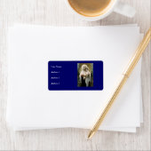 Die Madonna der Rose von Bouguereau (1903) Adressaufkleber (Insitu)