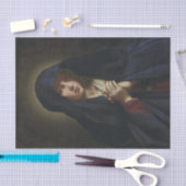 Die Madonna im Gebet von Giovanni Battista Salvi Seidenpapier (Handwerk)