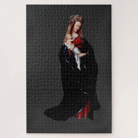 Die Madonna in der Kirche von Jan van Eyck Puzzle (Vertikal)