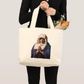 Die Madonna Jumbo Stoffbeutel (Vorderseite (Produkt))