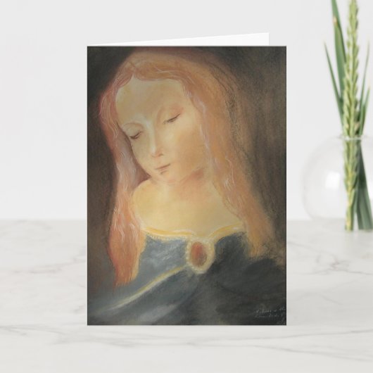 Die Madonna Karte (Vorderseite)