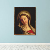 Die Madonna Leinwanddruck (Insitu (Holzboden))