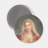 Die Madonna Magnet (Vorderseite/Rückseite)