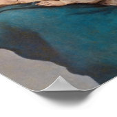 Die Madonna mit den Straßen von Roberto Ferruzzi Poster (Ecke)