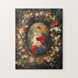 Die Madonna mit der Blume Garland Rubens Puzzle