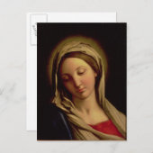 Die Madonna Postkarte (Vorne/Hinten)