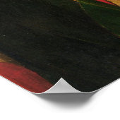 Die Madonna suckling ihr Kind, 1520-30 (Öl auf Pa Poster (Ecke)