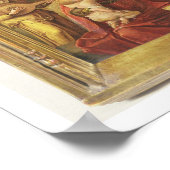 Die Madonna und das Kind begeistert Poster (Ecke)