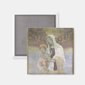 Die Madonna und das Kind, ein Detail aus dem Taber Magnet (Vorderseite/Rückseite)