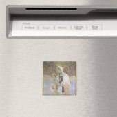 Die Madonna und das Kind, ein Detail aus dem Taber Magnet (In Situ (Geschirrspüler))