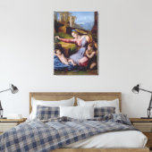 Die Madonna vom blauen Diadem oder die Madonna von Leinwanddruck (Insitu (Schlafzimmer))