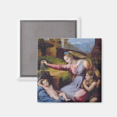 Die Madonna vom blauen Diadem oder die Madonna von Magnet (Vorderseite/Rückseite)