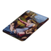 Die Madonna vom blauen Diadem oder die Madonna von Magnet (Linke Seite)