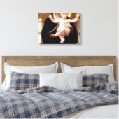 Die Madonna von Lilies William Adolphe Bouguereau Leinwanddruck (Insitu (Schlafzimmer))