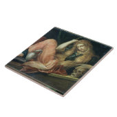 Die Magdalene (Öl auf Leinwand) Fliese (Seite)