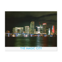 DIE MAGIC CITY POSTCARD