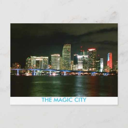 DIE MAGIC CITY POSTCARD POSTKARTE (Vorderseite)