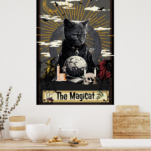 Die MagiCat Poster (Küche)