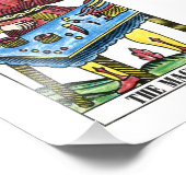 Die Magician-Tarot-Karte Fotodruck (Ecke)