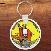 Die Magician-Tarot-Karte Schlüsselanhänger (Vorderseite)