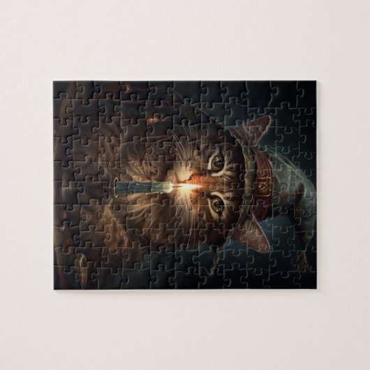 Die Magick Cat Puzzle (Horizontal)