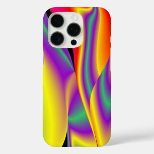 Die Magie der Farben Abstrakt 3D-Rainbowart iPhone 16 Pro Hülle