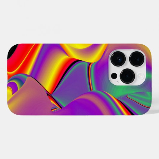 Die Magie der Farben Abstrakt 3D-Rainbowart Case-Mate iPhone Hülle (Rückseite (Horizontal))