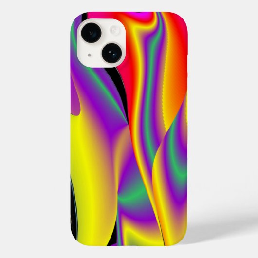Die Magie der Farben Abstrakt 3D-Rainbowart Case-Mate iPhone Hülle (Rückseite)