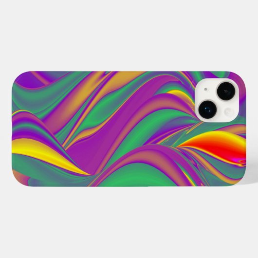 Die Magie der Farben Abstrakt 3D-Rainbowart Case-Mate iPhone Hülle (Rückseite (Horizontal))