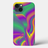 Die Magie der Farben Abstrakt 3D-Rainbowart Case-Mate iPhone Hülle (Rückseite)