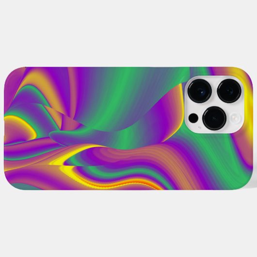 Die Magie der Farben Abstrakt 3D-Rainbowart Case-Mate iPhone Hülle (Rückseite (Horizontal))