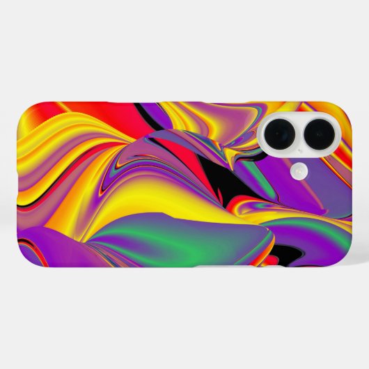 Die Magie der Farben Abstrakt 3D-Rainbowart Case-Mate iPhone Hülle (Rückseite (Horizontal))