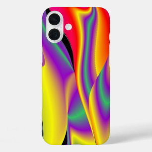 Die Magie der Farben Abstrakt 3D-Rainbowart iPhone 16 Plus Hülle