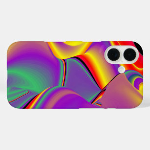 Die Magie der Farben Abstrakt 3D-Rainbowart iPhone 16 Hülle
