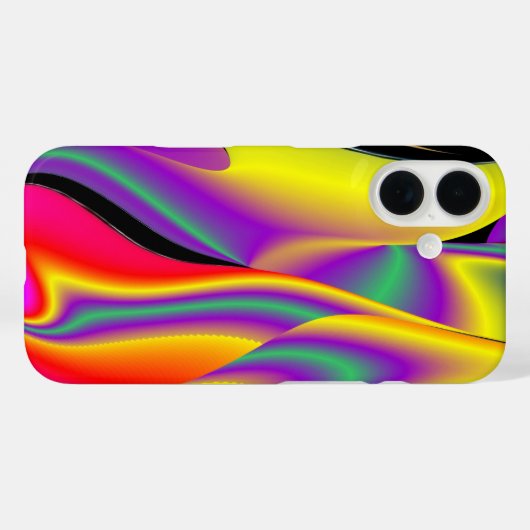 Die Magie der Farben Abstrakt 3D-Rainbowart Case-Mate iPhone Hülle (Rückseite (Horizontal))