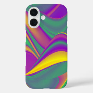 Die Magie der Farben Abstrakt 3D-Rainbowart iPhone 16 Hülle