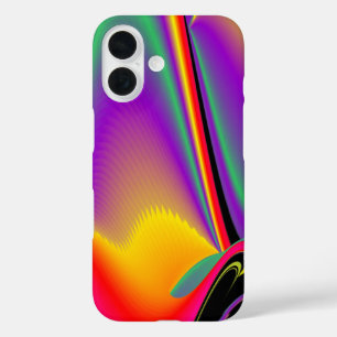 Die Magie der Farben Abstrakt 3D-Rainbowart iPhone 16 Hülle