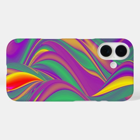 Die Magie der Farben Abstrakt 3D-Rainbowart Case-Mate iPhone Hülle (Rückseite (Horizontal))