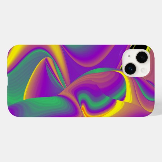 Die Magie der Farben Abstrakt 3D-Rainbowart Case-Mate iPhone Hülle (Rückseite (Horizontal))