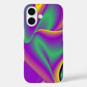 Die Magie der Farben Abstrakt 3D-Rainbowart iPhone 16 Hülle