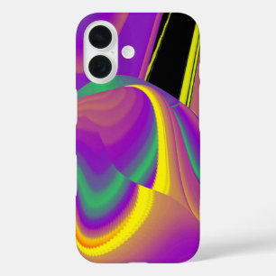 Die Magie der Farben Abstrakt 3D-Rainbowart iPhone 16 Hülle