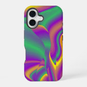 Die Magie der Farben Abstrakt 3D-Rainbowart iPhone 16 Hülle (Rückseite)